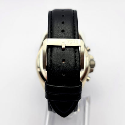 HUGO BOSS Driver Wrist Watch, Black Dial, Leather Strap - HB1513805