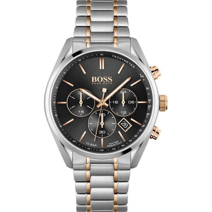 HUGO BOSS Black Dial, Rose Gold Men's Wrist Watch HB1513819