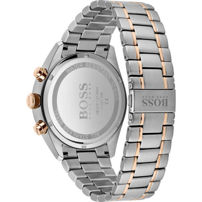 HUGO BOSS Black Dial, Rose Gold Men's Wrist Watch HB1513819