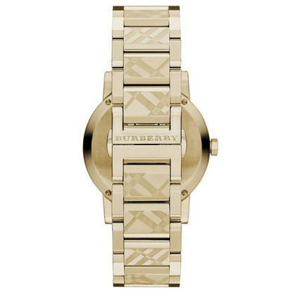 Burberry Swiss Gold Ion-Plated Stainless Steel Ladies Watch - BU9038