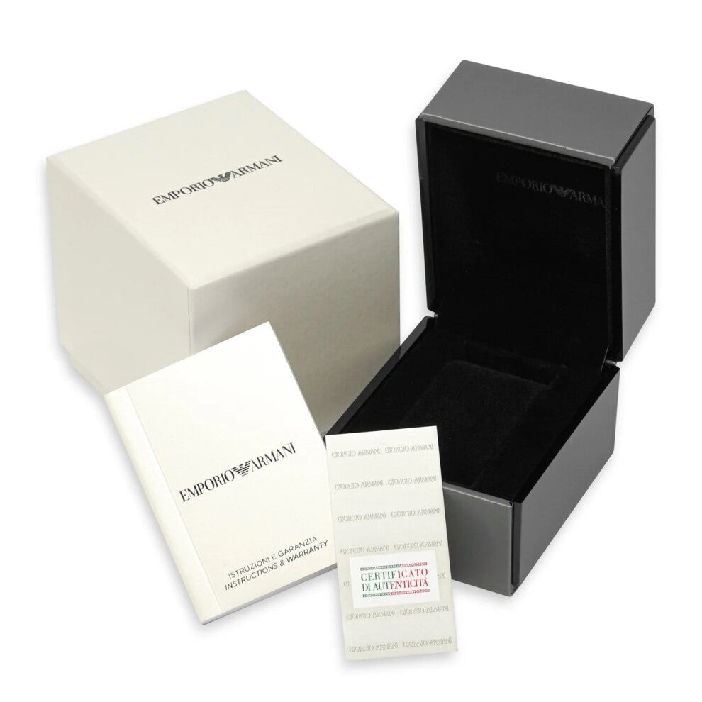 Emporio Armani Silicone Ladies Quartz Wrist Watch AR5906