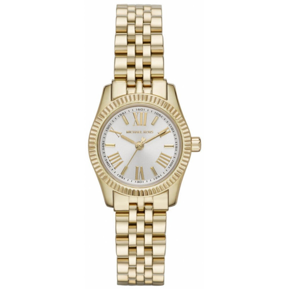 Michael Kors Ladies Gold Petite Lexington Wrist Watch MK3229