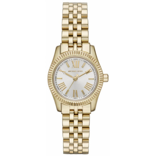 Michael Kors Ladies Gold Petite Lexington Wrist Watch MK3229