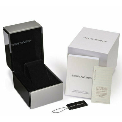 Emporio Armani Ladies Wrist Watch - Mother Of Pearl Dial - Stainless Steel AR1908