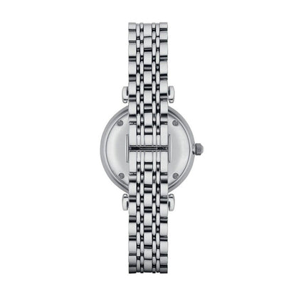 Emporio Armani Ladies Wrist Watch - Mother Of Pearl Dial - Stainless Steel AR1908