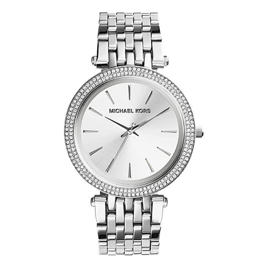 Michael Kors Darci Ladies Wrist Watch Silver MK3190