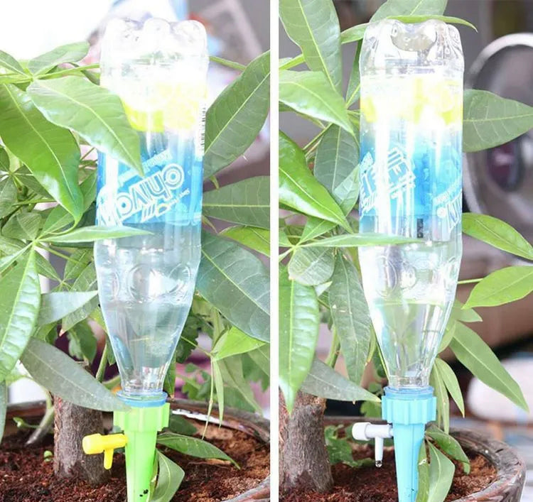 Garden Herbs Fruit Plants Veg Flowers Automatic Irrigation Tool Self Supplying Watering Spikes System Hydration Waterers Planters Pack Of 12
