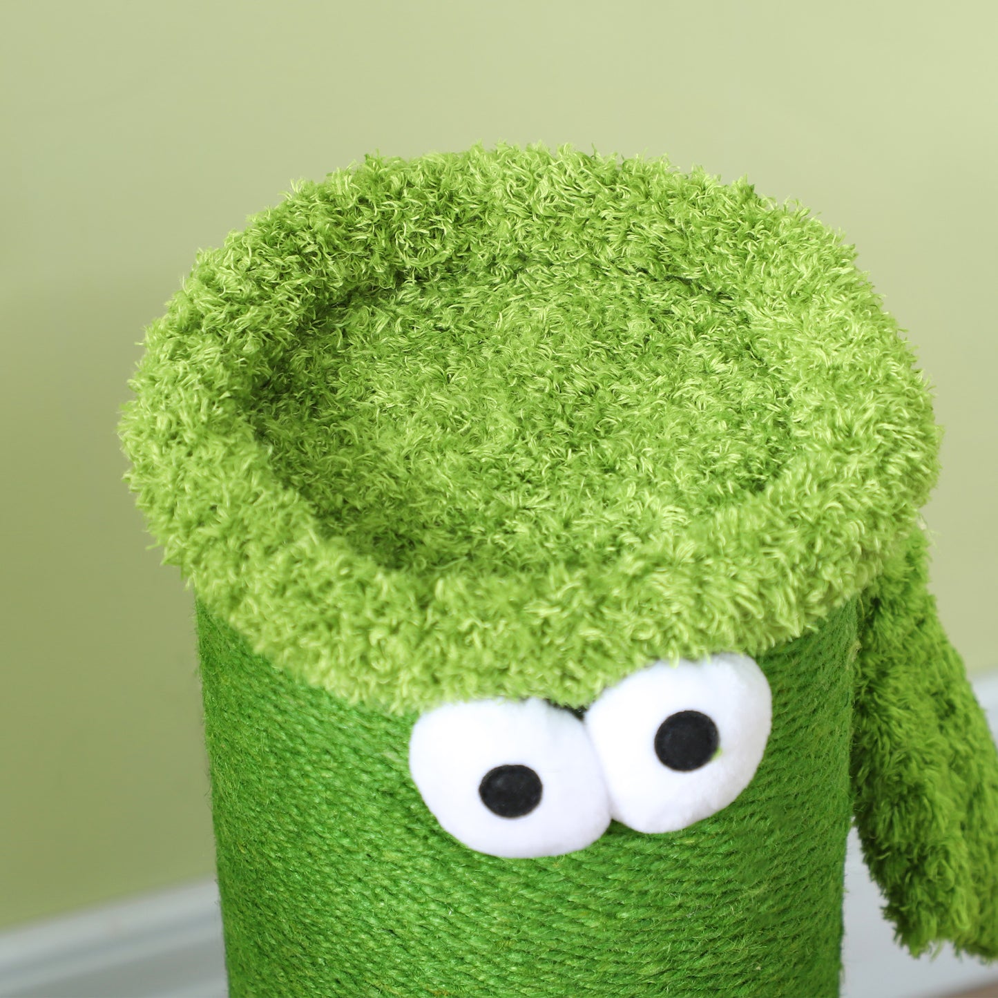 PawHut 63cm Tall Cat Scratching Post for Indoor Cats with Sisal Rope Cover, Large Base