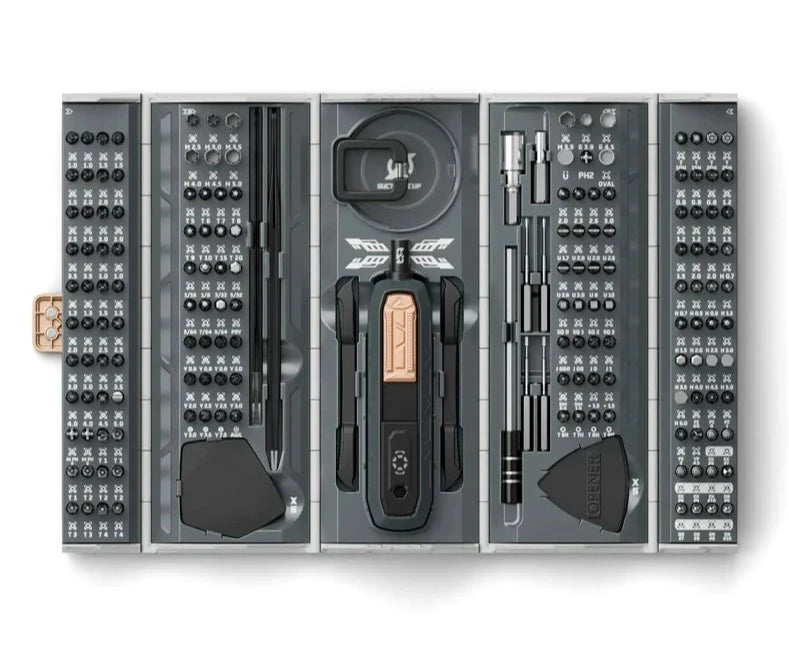 180 in 1 Precision Screwdriver Tool Set Magnetic CR-V Bits Mobile Phone Computer Tablet Glasses Repair Hand Tool