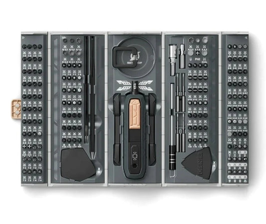 180 in 1 Precision Screwdriver Tool Set Magnetic CR-V Bits Mobile Phone Computer Tablet Glasses Repair Hand Tool