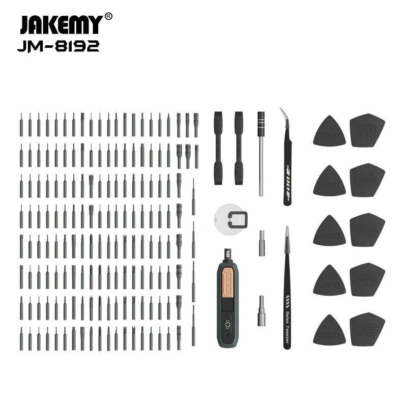 180 in 1 Precision Screwdriver Tool Set Magnetic CR-V Bits Mobile Phone Computer Tablet Glasses Repair Hand Tool