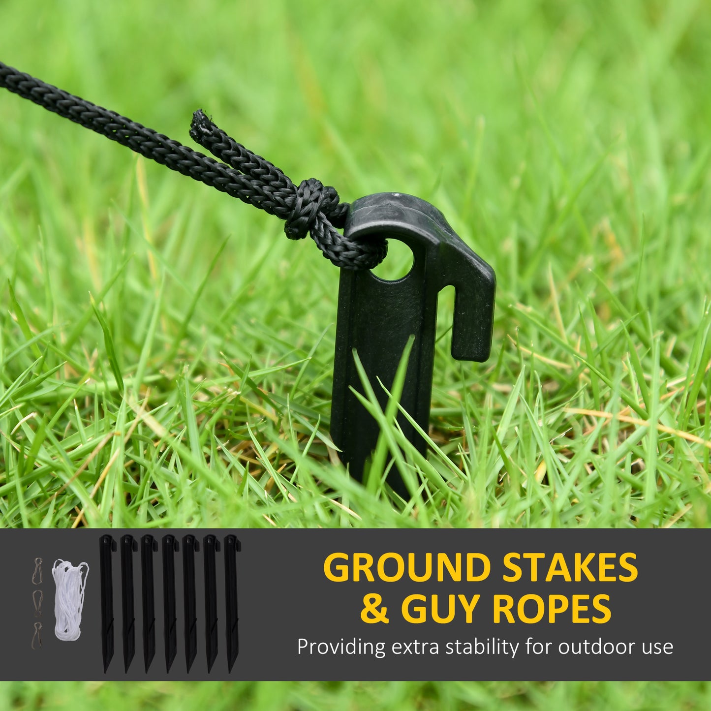 11.8FT Tall Halloween Inflatable Spooky Ghost, Blow Up Outdoor Halloween Decoration with Build-in LEDs and Rotating Light for Garden, Lawn, Party