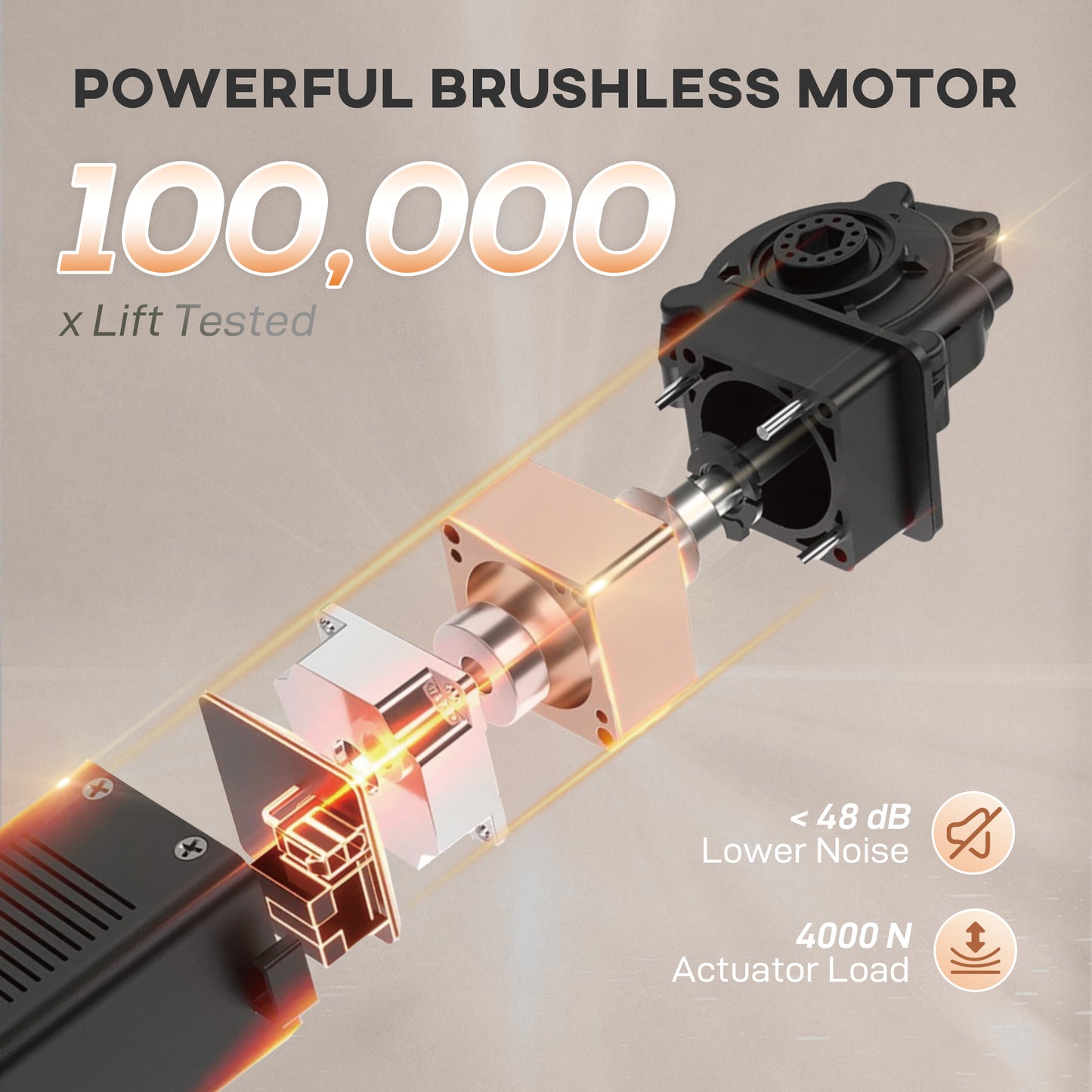 Corduroy Electric Massage Recliner - Brown / Grey