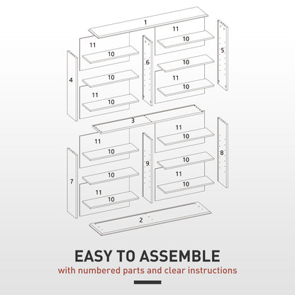 720 CD/396 DVD/396 Blu-ray Storage Unit - Black