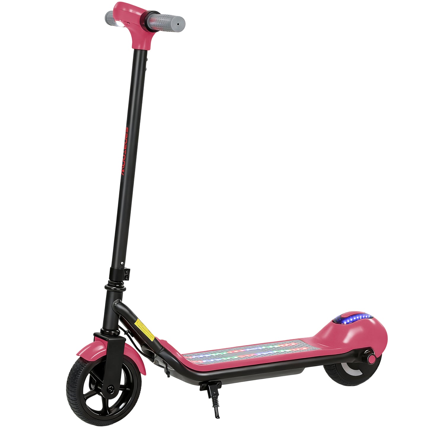 SPORTNOW Electric Scooter for Kids, with LED Display, Green / Black / Pink / Orange