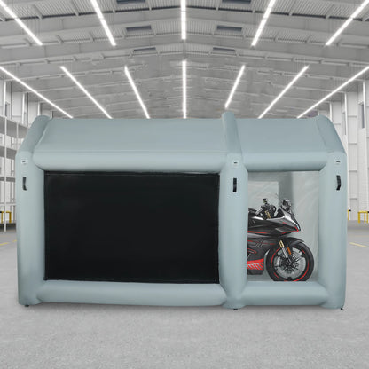 Large Space Portable Inflatable Spray Paint Booth Shed (2 Blowers) With Rope Clips For Exhibition Events / Outdoor Tents