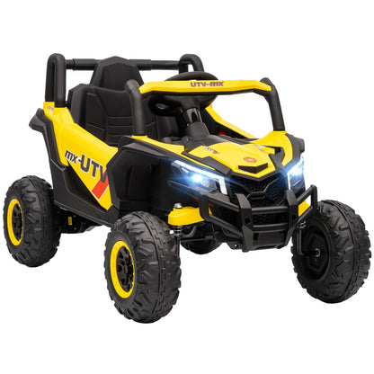 AIYAPLAY 12V Kids Ride On Car with Remote Control, Kids Electric Car with Suspension System, Music, for Ages 3-5 Years