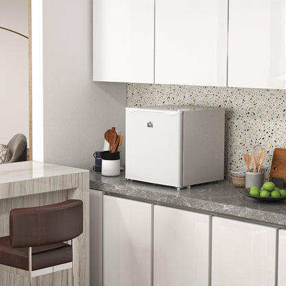35L Mini Small Space Freezer, -24℃ to -14℃ Temperature - White