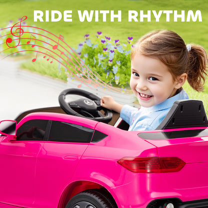 AIYAPLAY Mercedes-Benz GLC Licensed Kids Ride on Car with Remote Control, Soft Start, MP3, LED Headlights