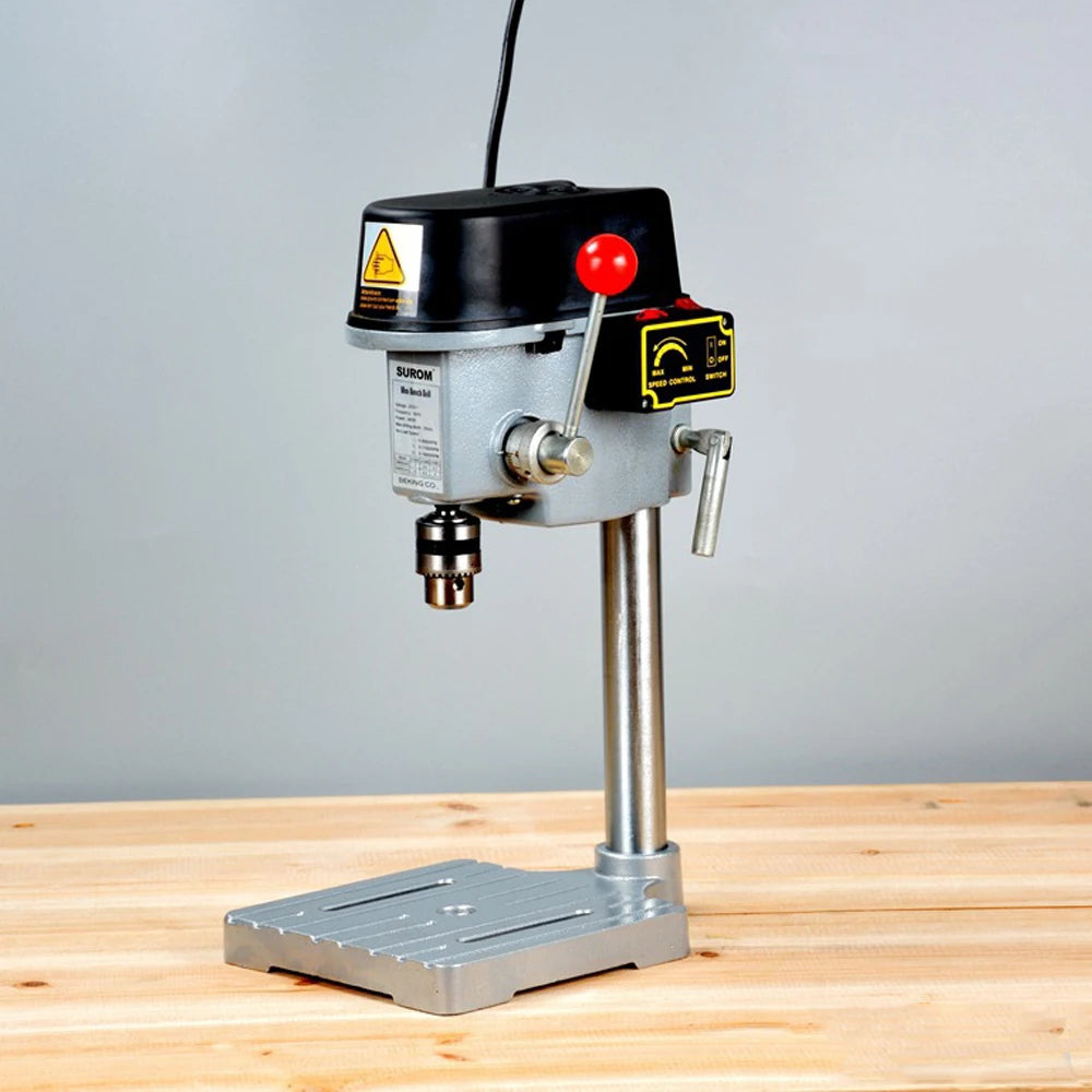 Cast Iron Base Portable Electric Mini Bench Benchtop Mini Drill Press