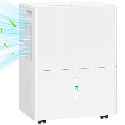30L Clothes Dryer Dehumidifier For Laundry Drying - White