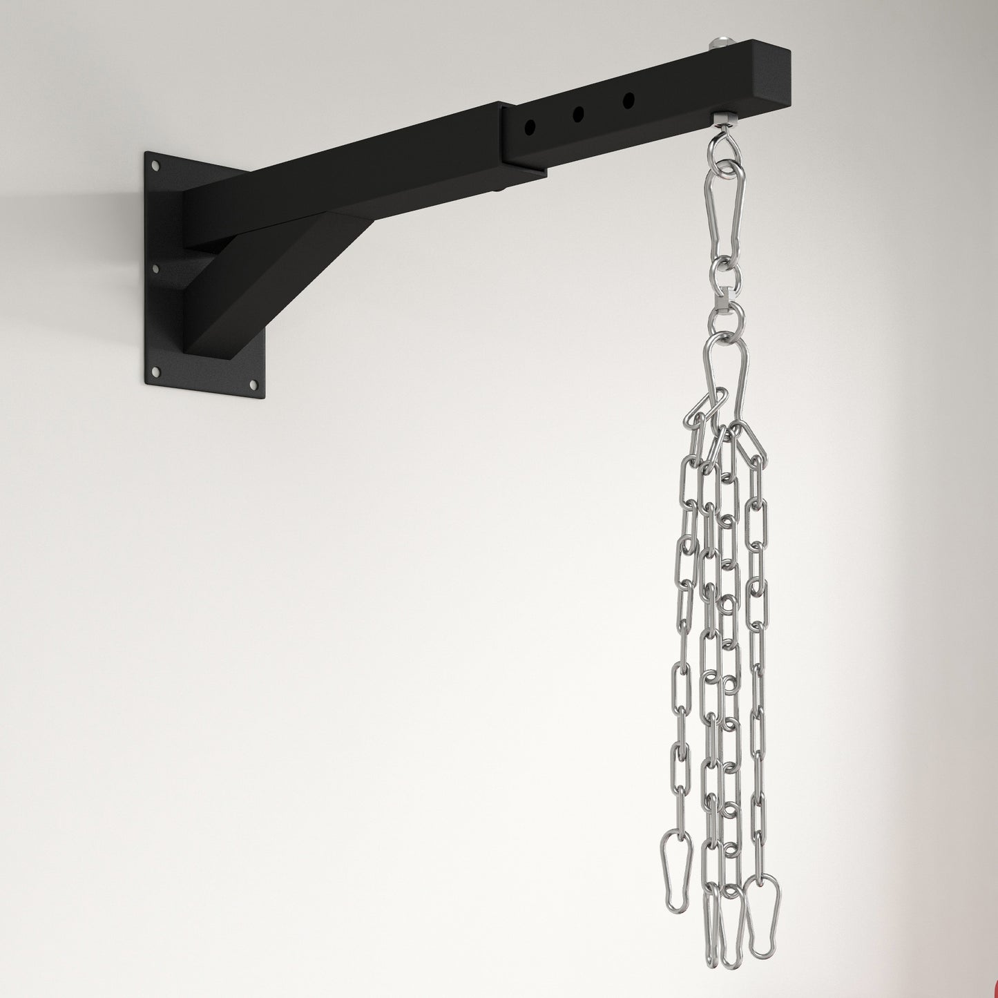 SPORTNOW Punch Bag Wall Bracket, 5-Length Adjustable Boxing Bag Bracket for Kickboxing Muay Thai Punching Training