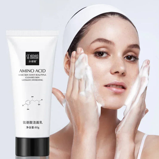 SENANA Amino Acid Face Cleanser Facial Scrub Cleansing Oil Control