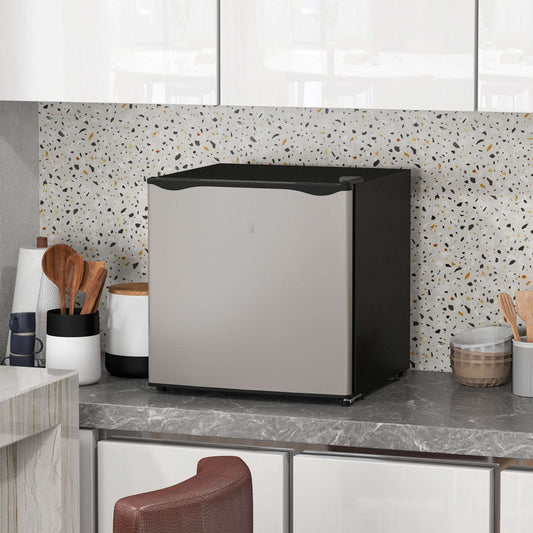 35L Mini Tabletop Freezer, -24℃ to -14℃ Temperature - Silver Tone