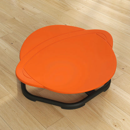 AIYAPLAY Planet-Shaped-kids Swivel Chair, Sensory Spinning Chair for Balance, Coordination Training, Orange / Red