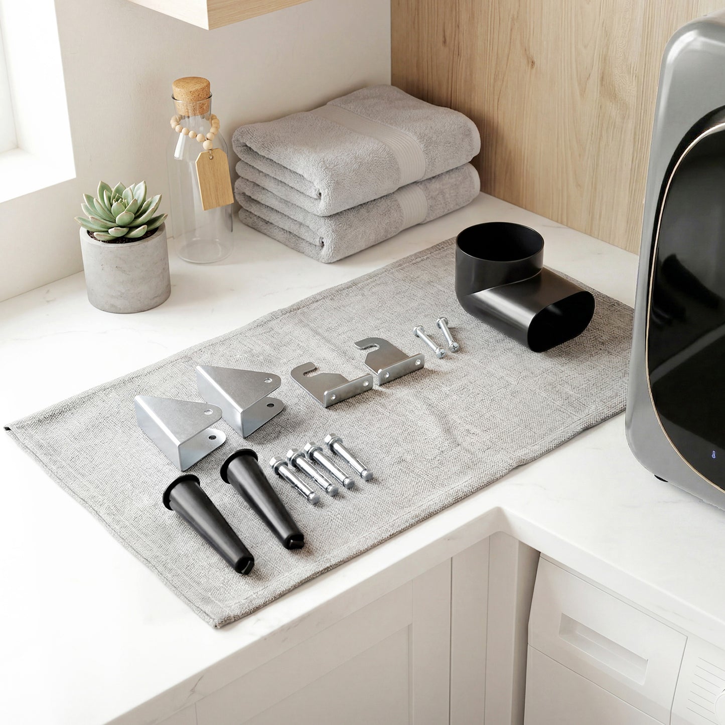 2.5kg Compact Vented Tumble Dryer | Smart Mode | 800W | 6 Timer Modes | 4 Temp Settings | Stainless Steel Drum | Silver