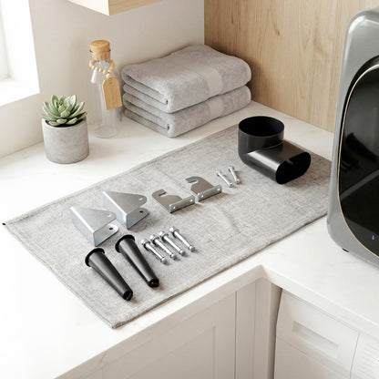 2.5kg Compact Vented Tumble Dryer | Smart Mode | 800W | 6 Timer Modes | 4 Temp Settings | Stainless Steel Drum | Silver