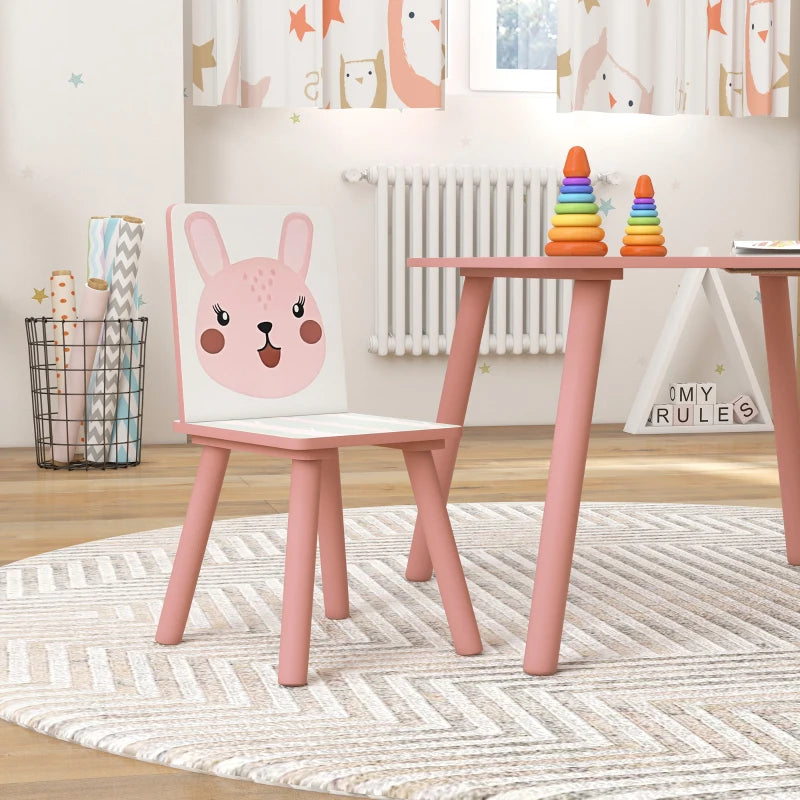 Kids Table and Chair Set And Kids Easel With Paper Roll, Storage Baskets, Kids Activity Furniture Set