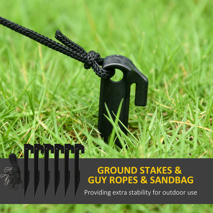 7.9FT Tall Halloween Inflatable Ghost Tree with Pumpkins, White Ghosts and Tombstone, Blow-Up Outdoor Halloween Decoration for Lawn, Garden, Party