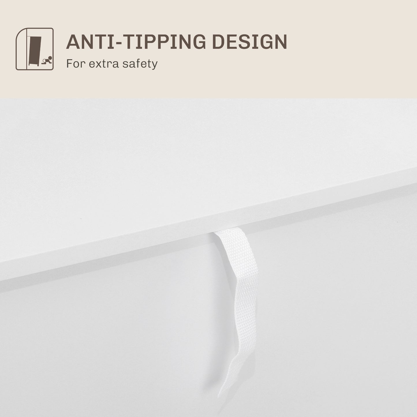 Adjustable Shelf Sideboard Cabinet - White