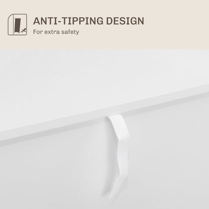 Adjustable Shelf Sideboard Cabinet - White