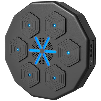 SPORTNOW Music Boxing Machine with Bluetooth Connection and LED Light Smart, Wall Mounted for Punching Beat Boxing Training