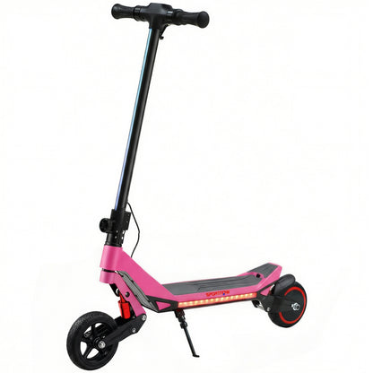 Electric Scooter for Kids, Foldable E Scooter for Age Age 6+ with LED Display, RGB lights, Up to 16km/h