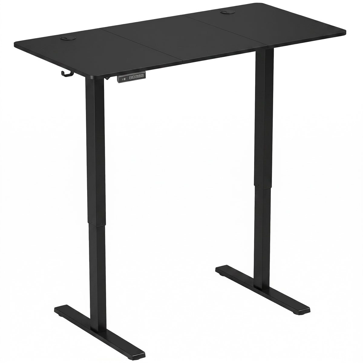 Electric Sit-Stand Desk | Black or White | 120x60cm | Height 72–118cm | LED Panel | 3 Memory Presets | Anti-Collision | Child Lock | 2 Cable Holes | 70kg | 20,000-Cycle Motor