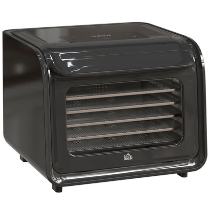 35-70°C Six-Tray Food Dehydrator - White / Black