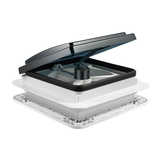 Caravan RV Ventilation Fan With LED Light Camper 12V Vehicle Electric RV Vents Fan IP68 Roof Skylight For Motorhomes