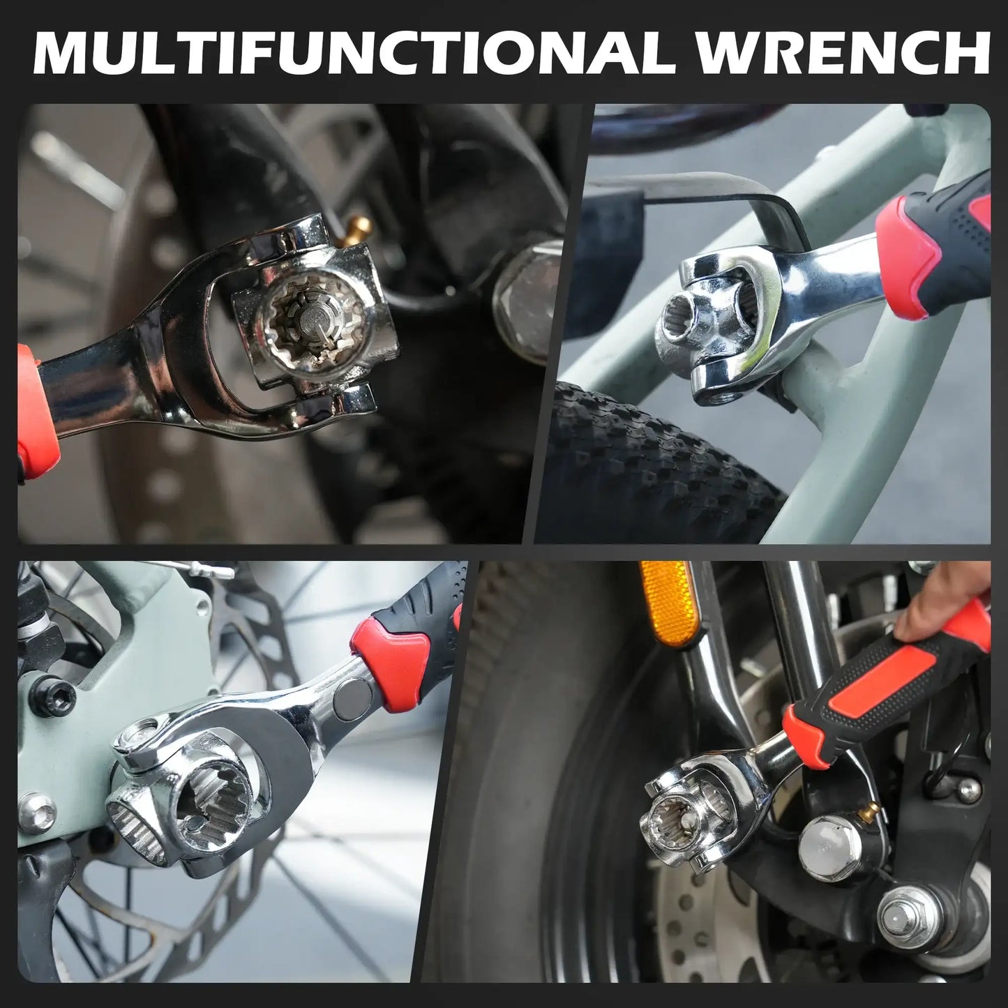 EZARC 52 In 1 Universal Ratchet Socket Multipurpose Wrench With 360 Degree Rotation Hand Tool Bolt Sleeve Multi-Tool