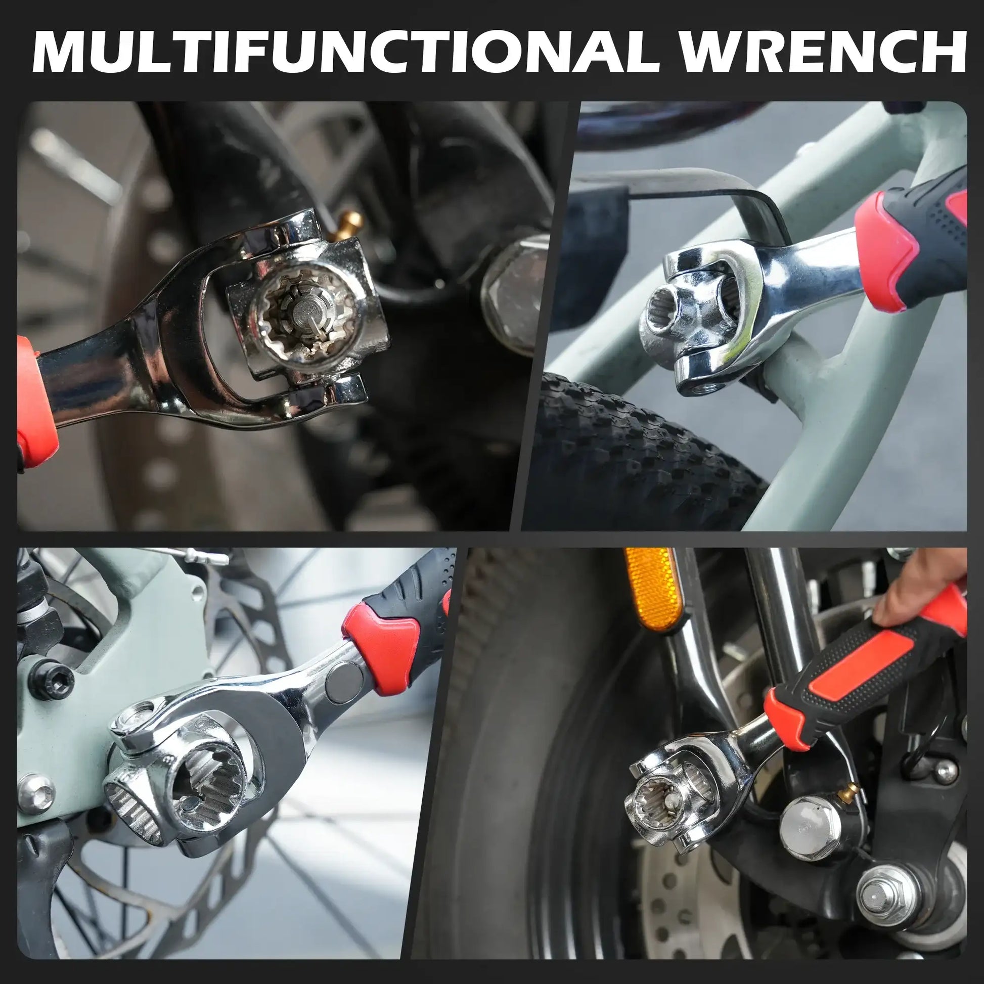 EZARC 52 In 1 Universal Ratchet Socket Multipurpose Wrench With 360 Degree Rotation Hand Tool Bolt Sleeve Multi-Tool
