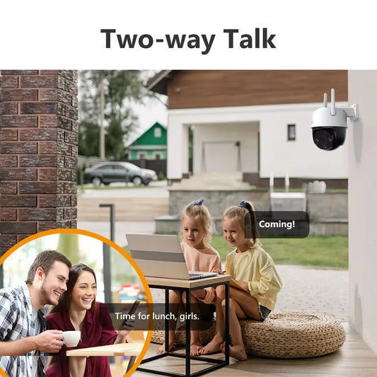 IMOU Cruiser SE+ 5MP Wi-Fi Camera Outdoor Smart Night Vision 8X Digital Zoom AI Human Detection IP66 Weatherproof PT Camera