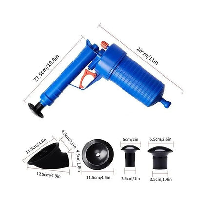Air Pump Pressure Unblocker Pipe Plunger Drain Cleaner Sewer Sinks Basin Pipeline Clogged Remover Kitchen Toilet Cleaning Tools