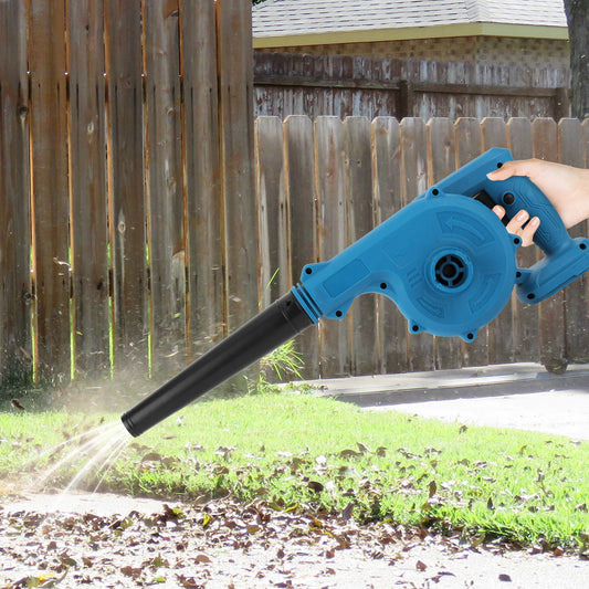 2 in 1 Cordless Air Blower Lightweight Electric Suction Vacuum Adjustable Strong Wind Leafs Blower Blowing Suction Tool