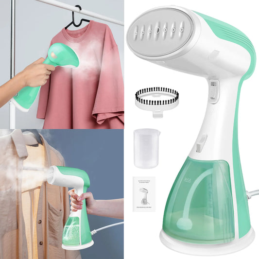 4800W Handheld Garment Steamer Fabric Curtain Clothes Iron Heat Travel Steam for Clothes And Home, 300ML Tank