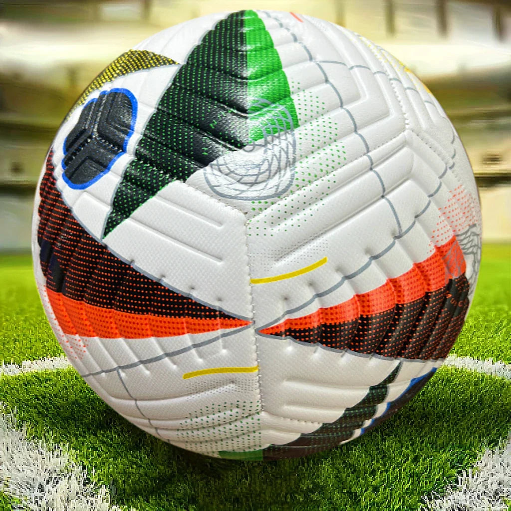 High Standard Quality Size 5 Football Soccer Ball Official PU Seamless Wear Resistant Outdoor League Sports Football Training Match Ball