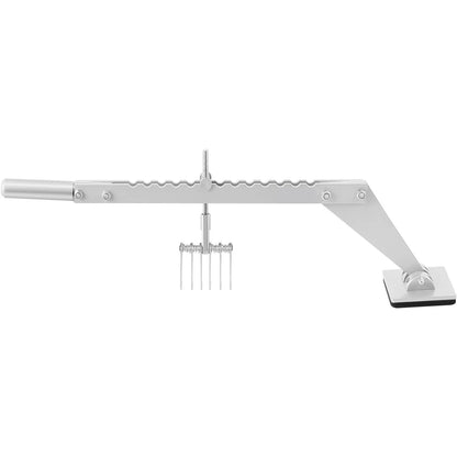 Dent Pull Bar 6 Claw Hook Dent Puller Single Leg Levelling Portable Dent Pull Bar Aluminum Alloy for Car Dent Repairing