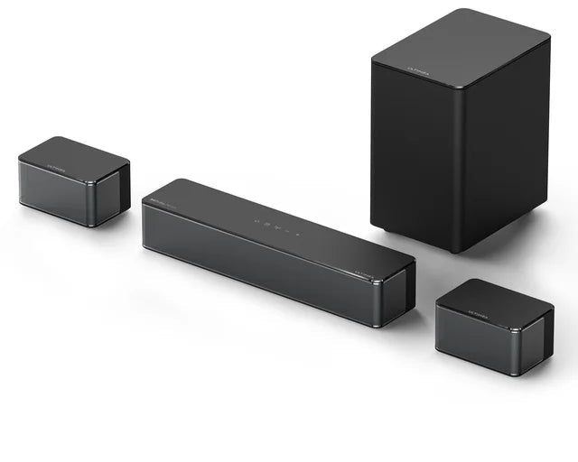 Ultimea Poseidon D60 BT5.3 Soundbar 6 High-Performance Speakers 360 Surround Sound Dolby Atmos 5.1 3EQ Modes Wired Speaker