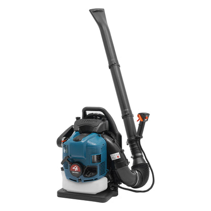 75.6CC Backpack Leaf Blower, 4 Stroke Petrol Powered Leaf Blower, with 498Ft ³/S Powerful Blowing, 1.9L Large Fuel Tank